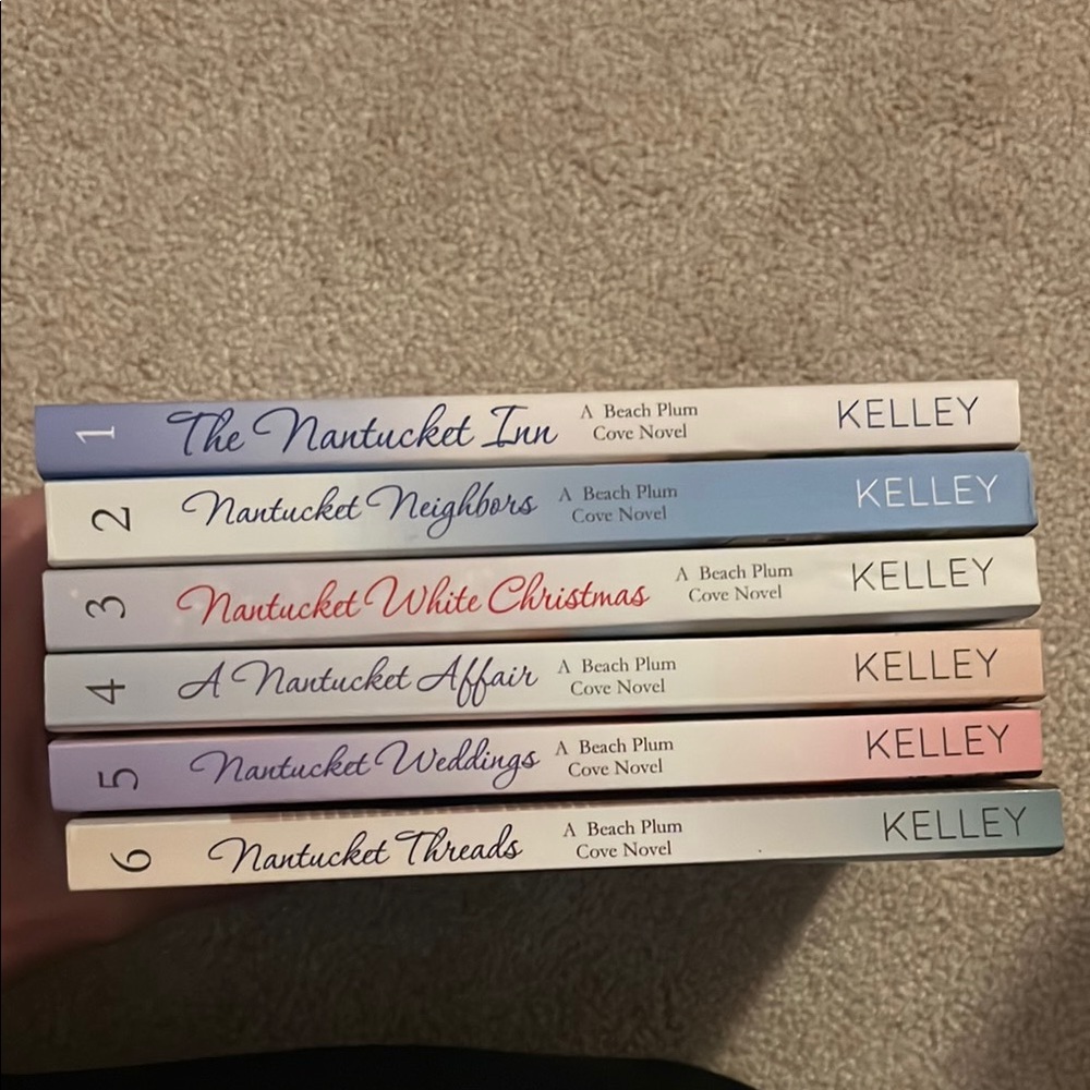 Nantucket Series by Pamela Kelley - 6 Book Set